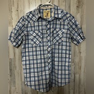 Coastal Pearl Snap‎ Large